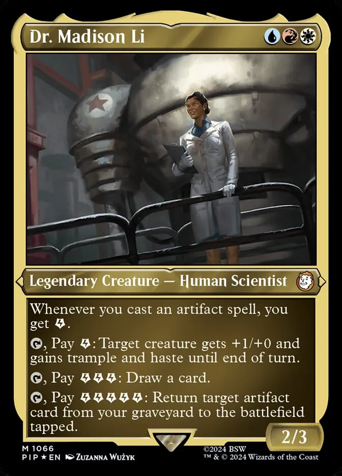 2024 Fallout Dr. Madison Li mythic #1066 mythic card image