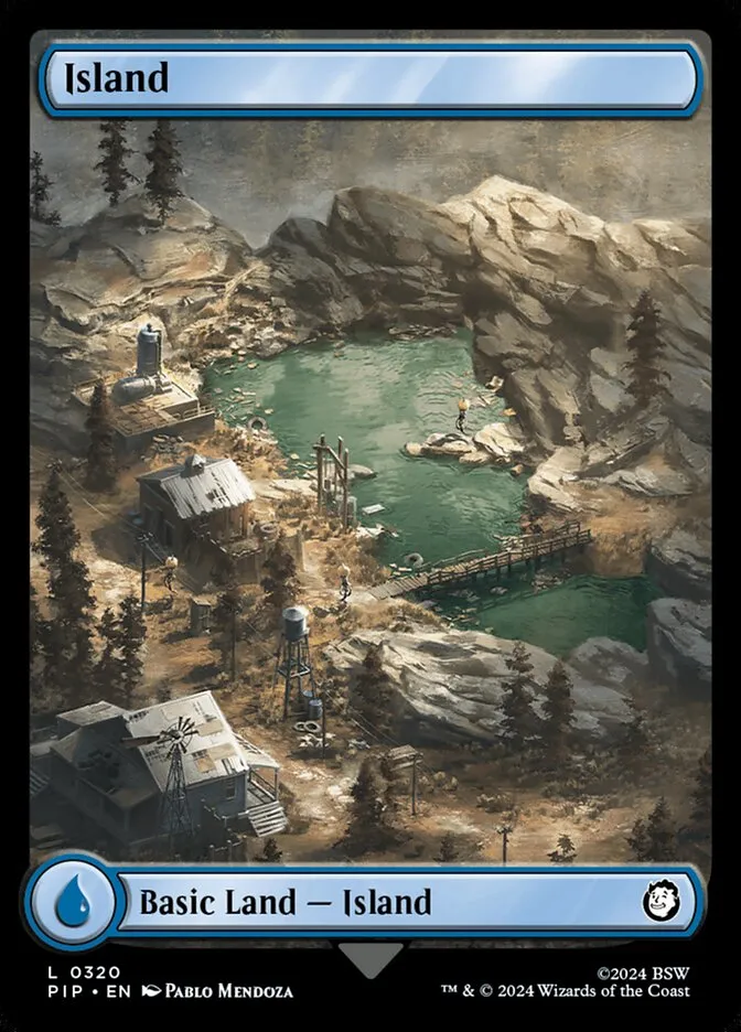 2024 Fallout Island common #320 common card image