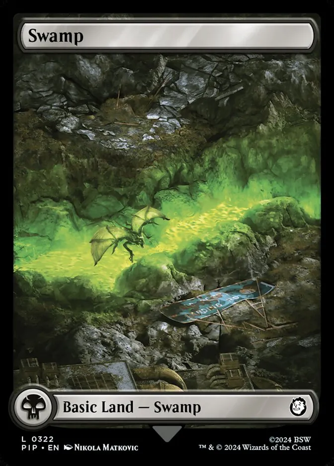 2024 Fallout Swamp common #322 common card image