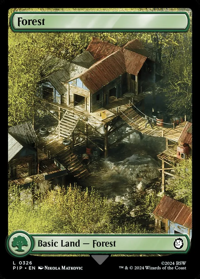 2024 Fallout Forest common #326 common card image