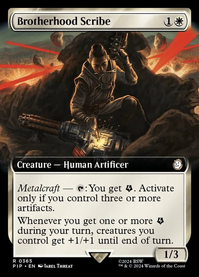 2024 Fallout Brotherhood Scribe #365 rare card image