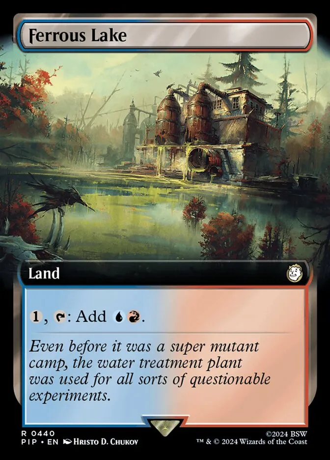 2024 Fallout Ferrous Lake #440 rare card image