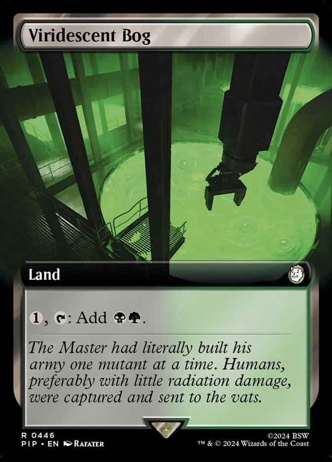 2024 Fallout Viridescent Bog rare #446 rare card image