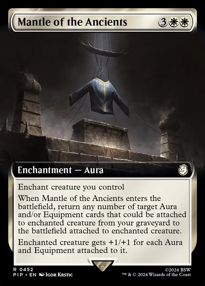 2024 Fallout Mantle of the Ancients #452 rare card image