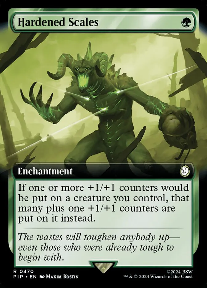 2024 Fallout Hardened Scales #470 rare card image