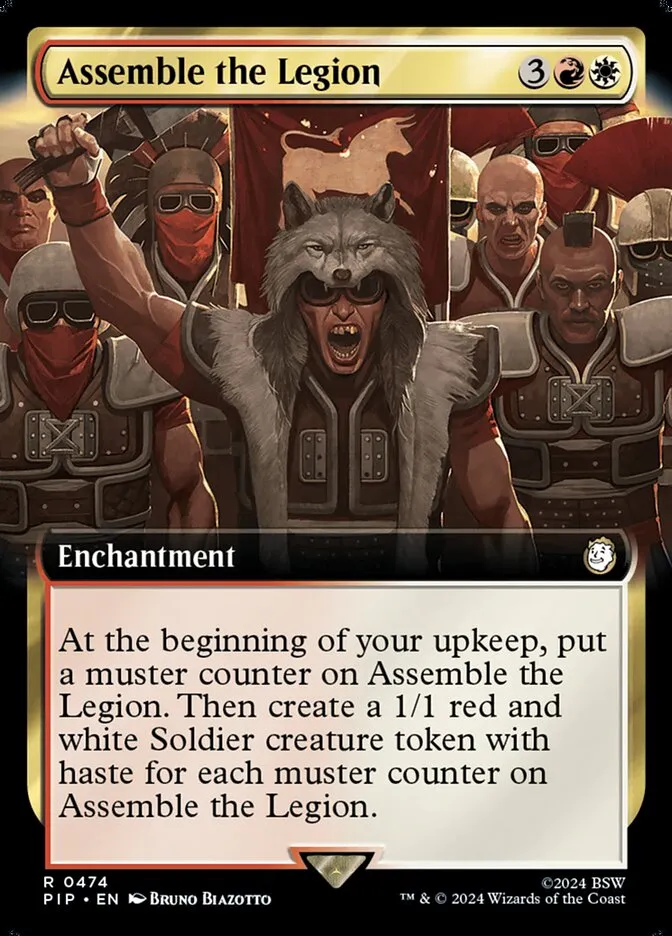 2024 Fallout Assemble the Legion #474 rare card image