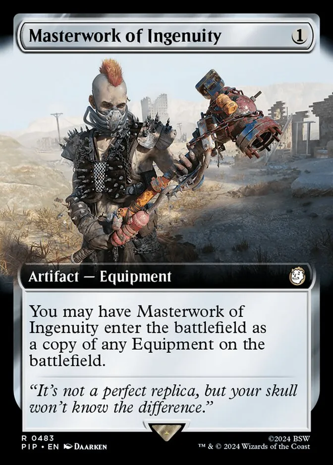 2024 Fallout Masterwork of Ingenuity #483 rare card image