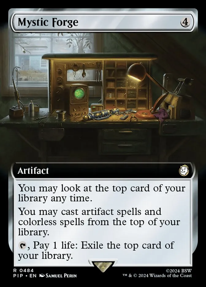 2024 Fallout Mystic Forge #484 rare card image