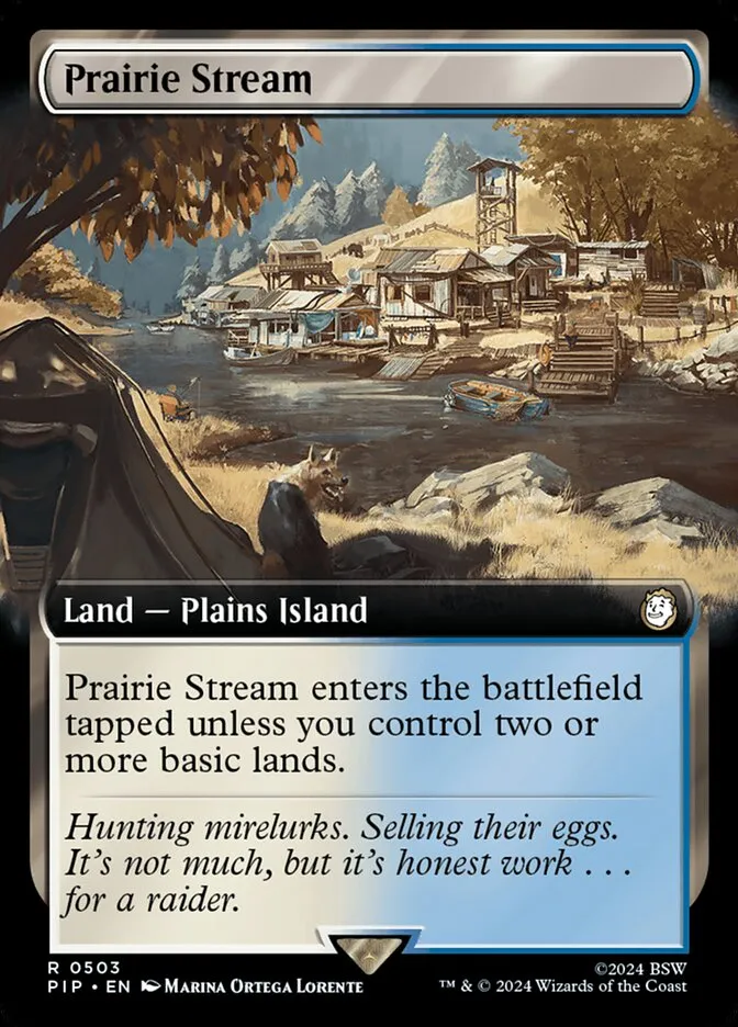 2024 Fallout Prairie Stream rare #503 rare card image