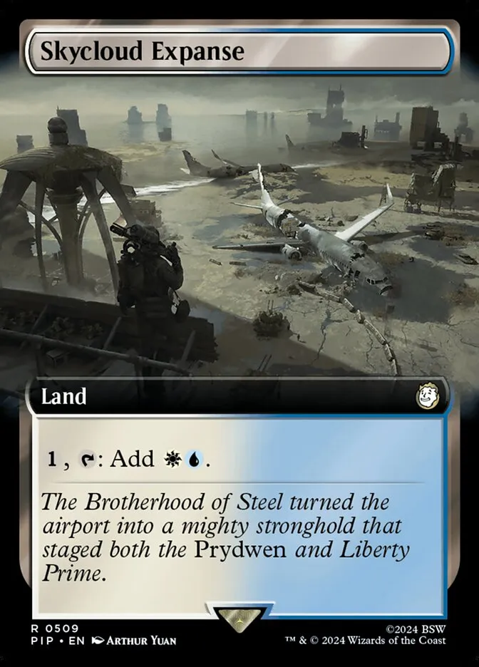 2024 Fallout Skycloud Expanse [Foil] rare #509 rare card image