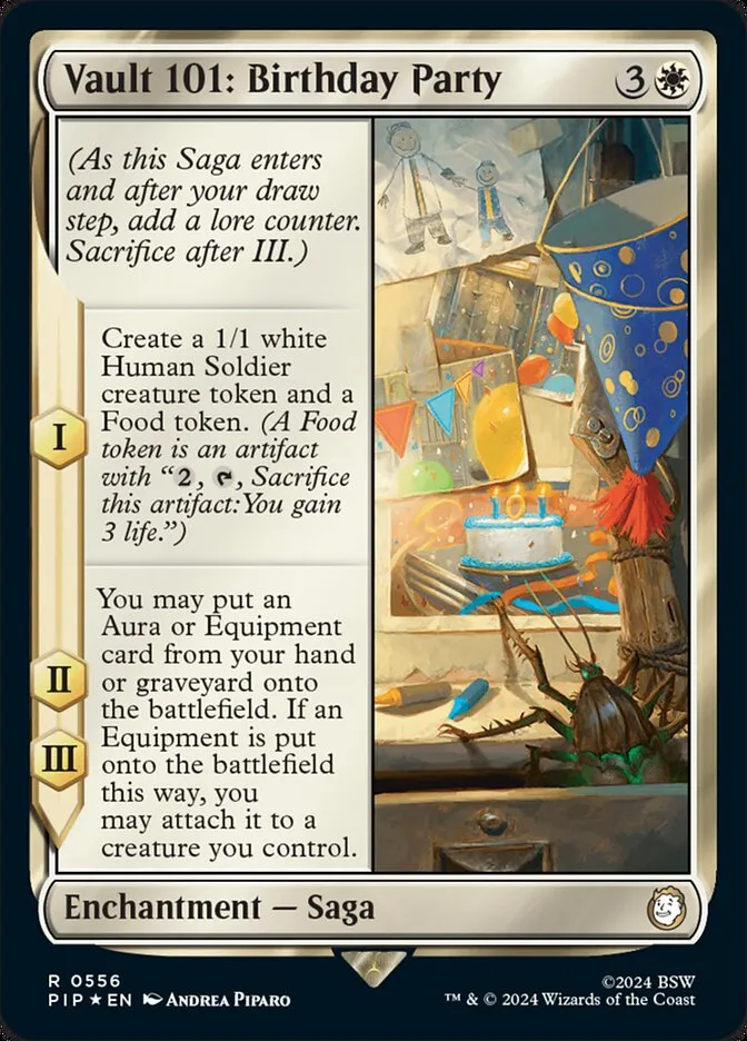 2024 Fallout Vault 101: Birthday Party #556 rare card image