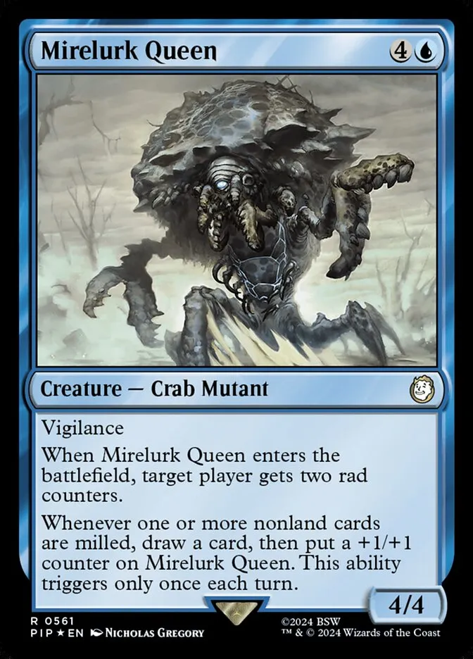 2024 Fallout Mirelurk Queen #561 rare card image