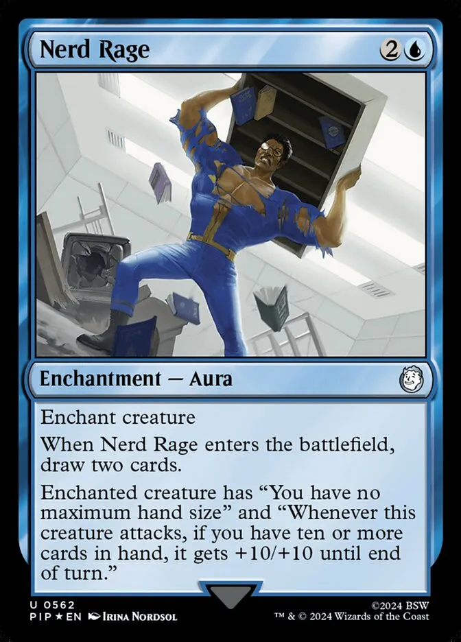 2024 Fallout Nerd Rage uncommon #562 uncommon card image