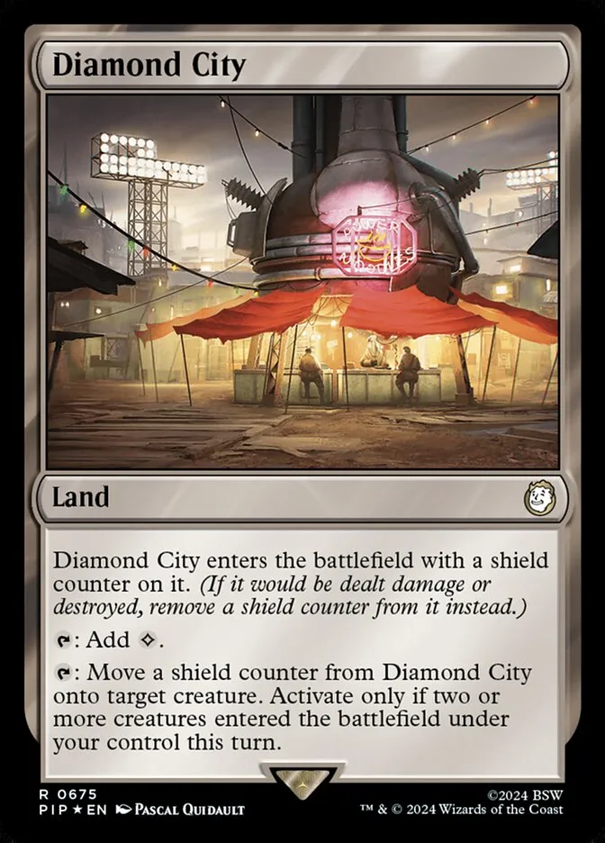 2024 Fallout Diamond City #675 rare card image
