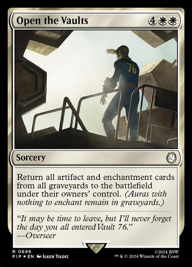 2024 Fallout Open the Vaults rare #696 rare card image