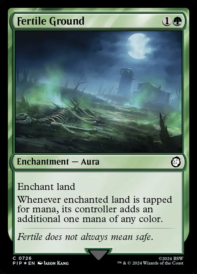 2024 Fallout Fertile Ground common #726 common card image