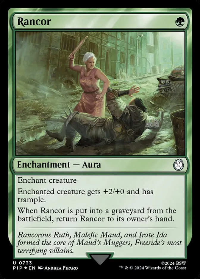 2024 Fallout Rancor uncommon #733 uncommon card image
