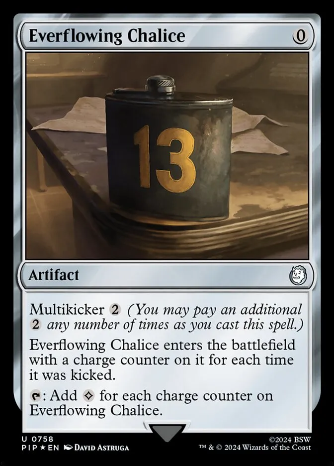 2024 Fallout Everflowing Chalice uncommon #758 uncommon card image