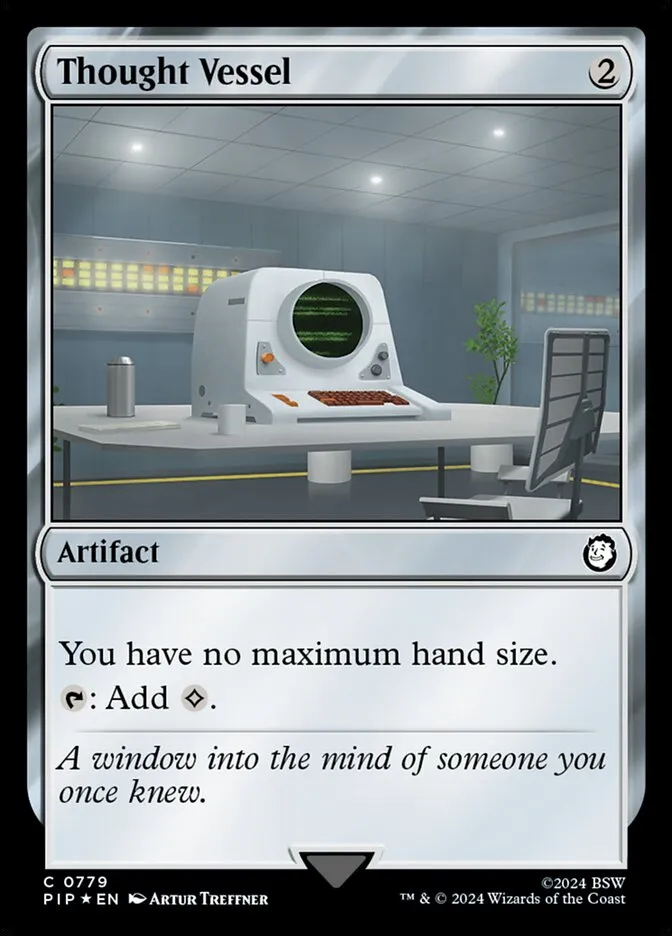 2024 Fallout Thought Vessel common #779 common card image