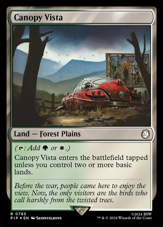 2024 Fallout Canopy Vista #783 rare card image