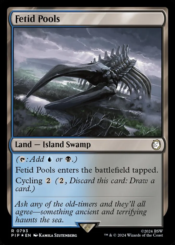 2024 Fallout Fetid Pools #793 rare card image