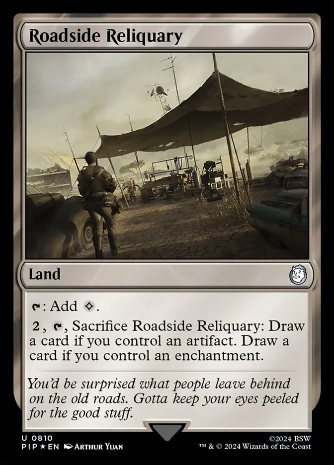 2024 Fallout Roadside Reliquary #810 uncommon card image