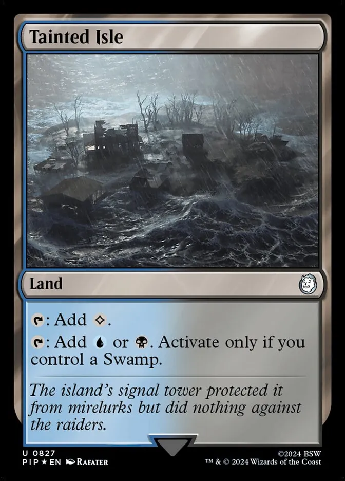 2024 Fallout Tainted Isle uncommon #827 uncommon card image