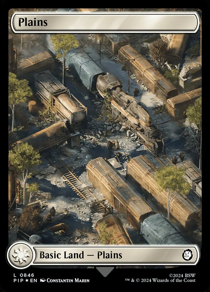 2024 Fallout Plains common #846 common card image