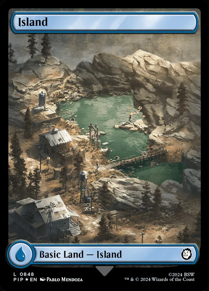 2024 Fallout Island common #848 common card image