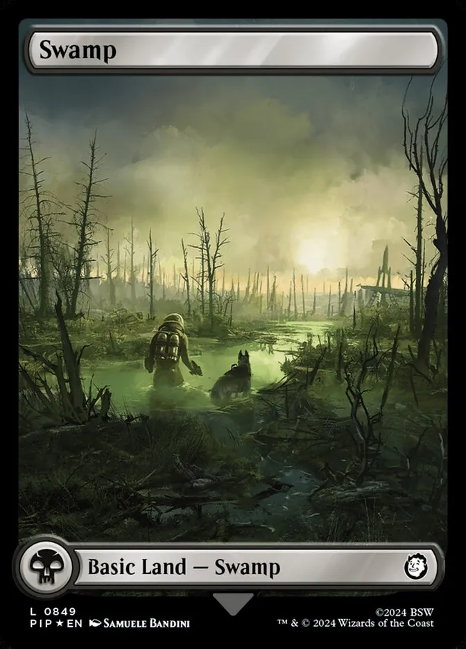 2024 Fallout Swamp common #849 common card image