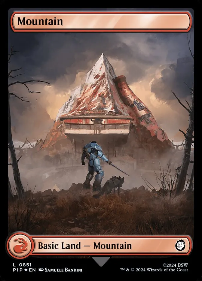 2024 Fallout Mountain common #851 common card image
