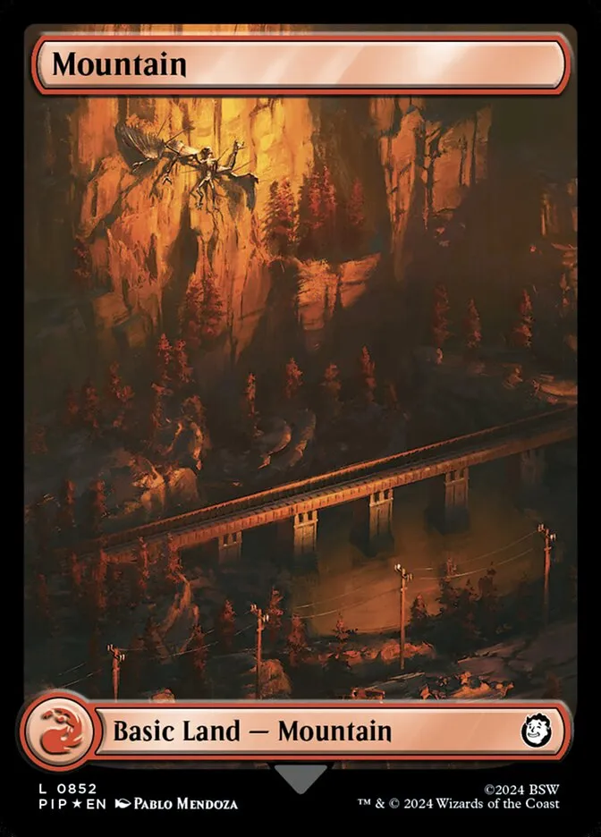 2024 Fallout Mountain common #852 common card image