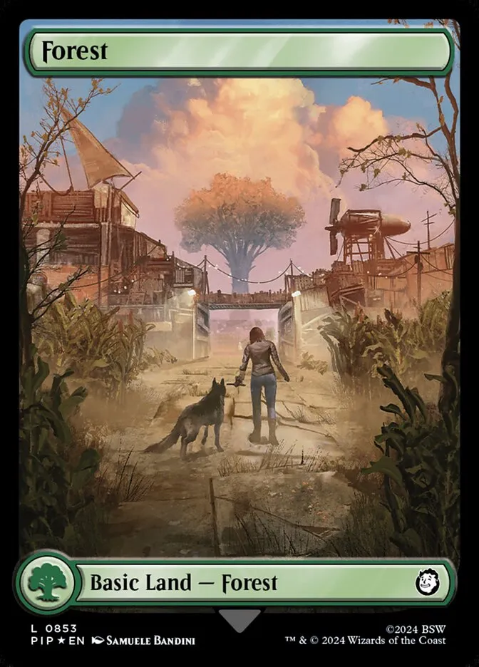 2024 Fallout Forest common #853 common card image