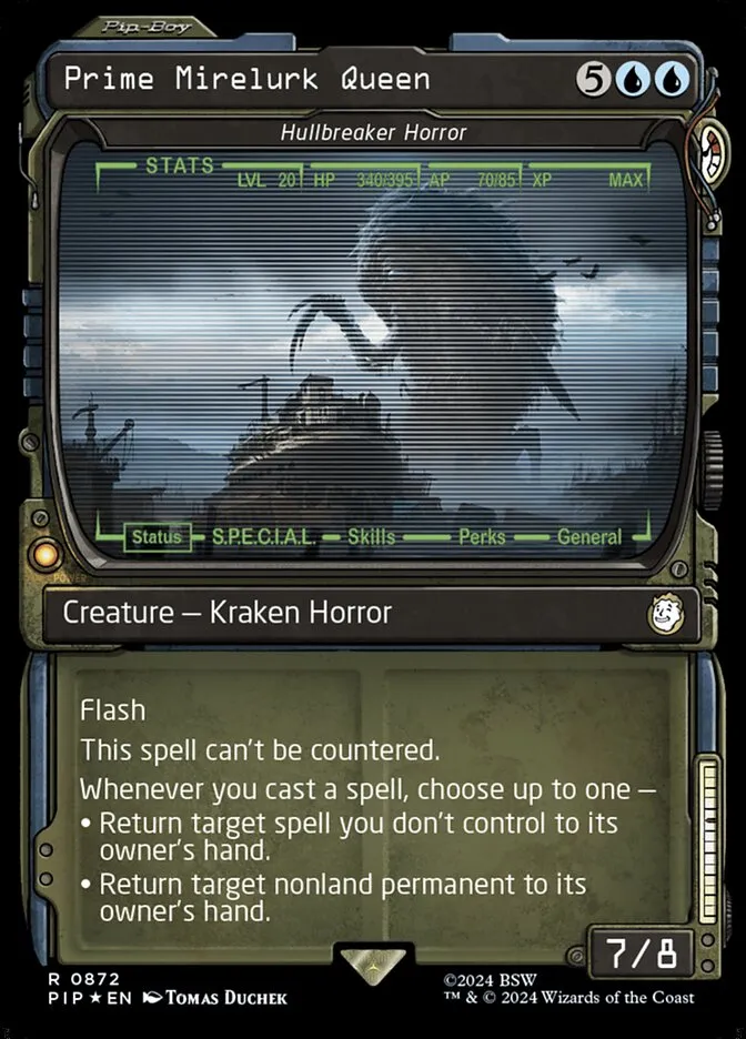 2024 Fallout Hullbreaker Horror #872 rare card image