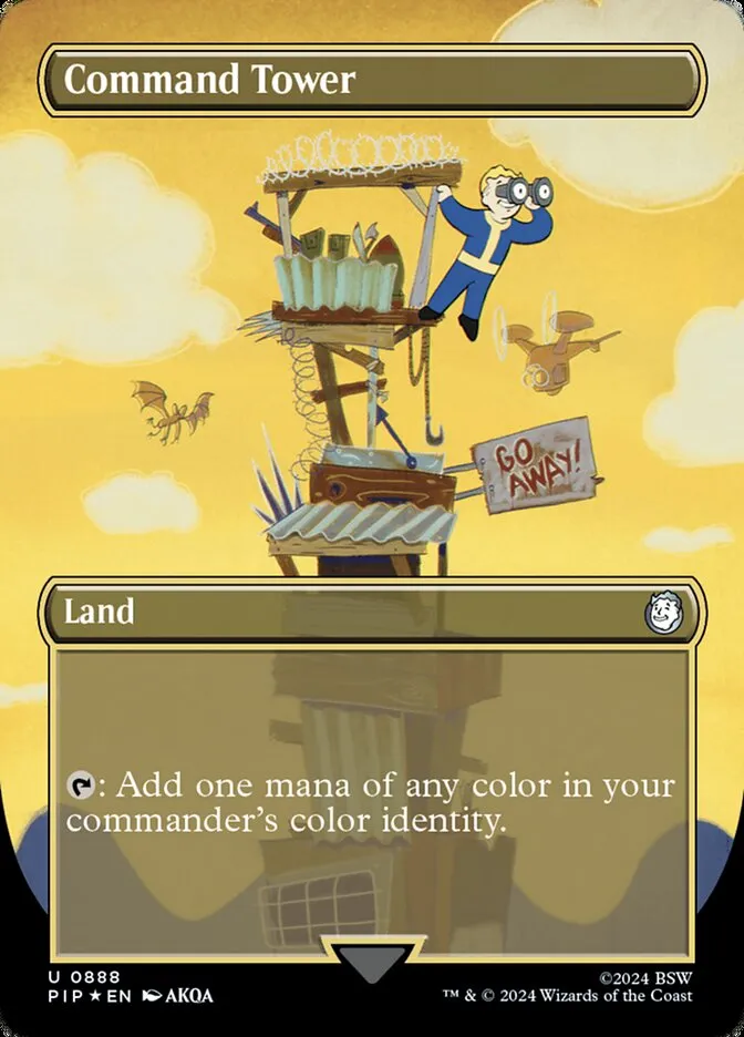 2024 Fallout Command Tower uncommon #888 uncommon card image