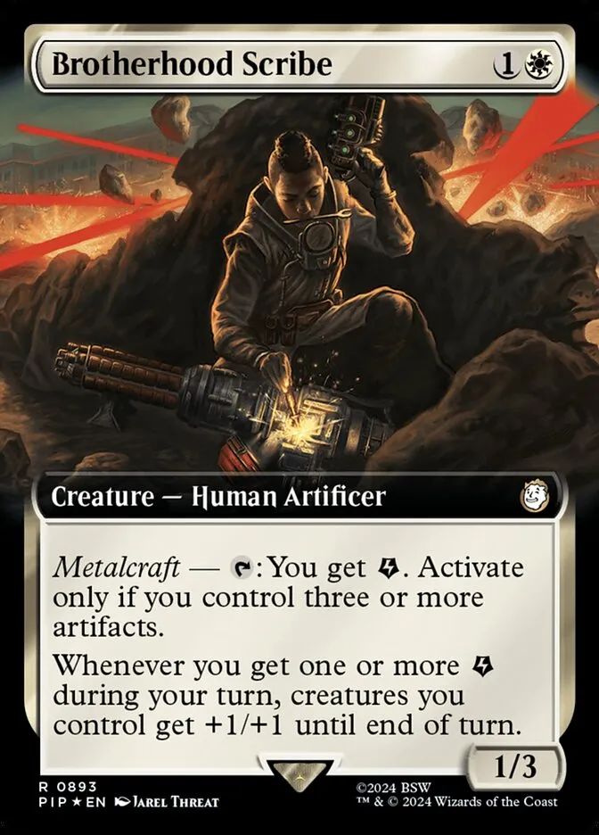 2024 Fallout Brotherhood Scribe #893 rare card image