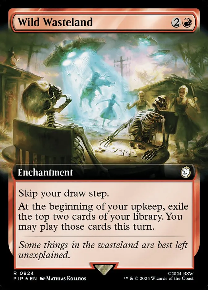 2024 Fallout Wild Wasteland #924 rare card image