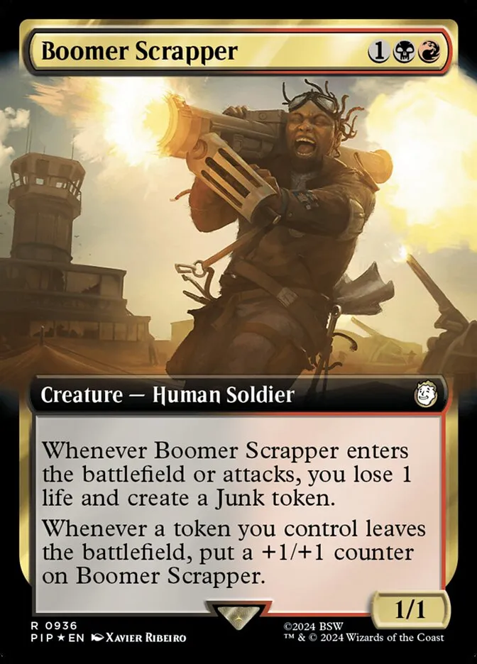 2024 Fallout Boomer Scrapper #936 rare card image