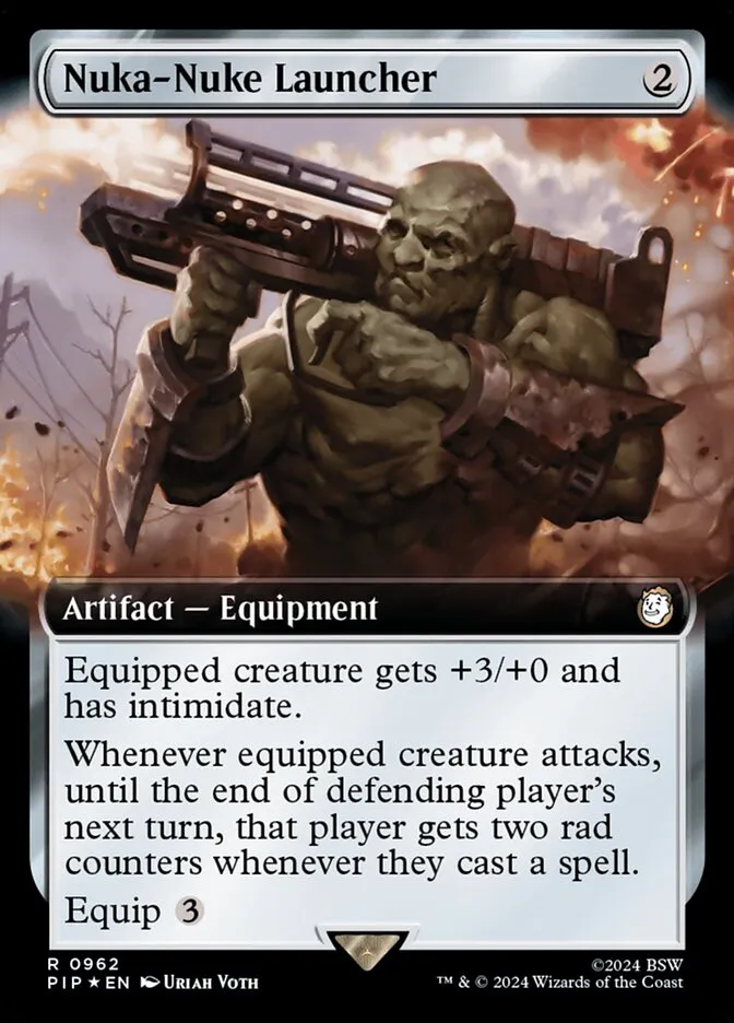 2024 Fallout Nuka-Nuke Launcher #962 rare card image