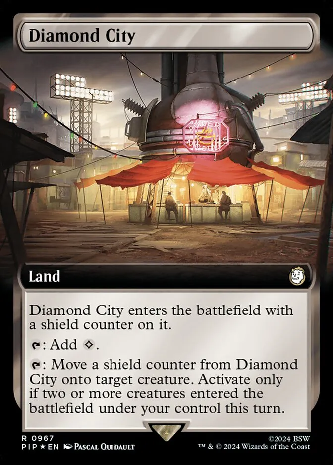 2024 Fallout Diamond City #967 rare card image