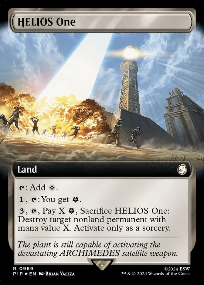 2024 Fallout HELIOS One rare #969 rare card image