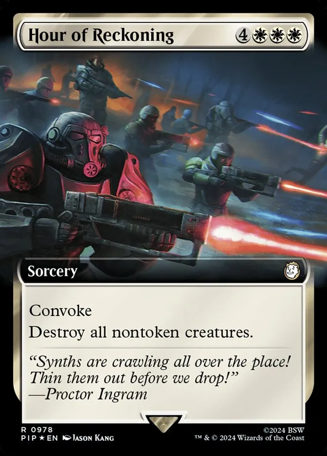 2024 Fallout Hour of Reckoning #978 rare card image