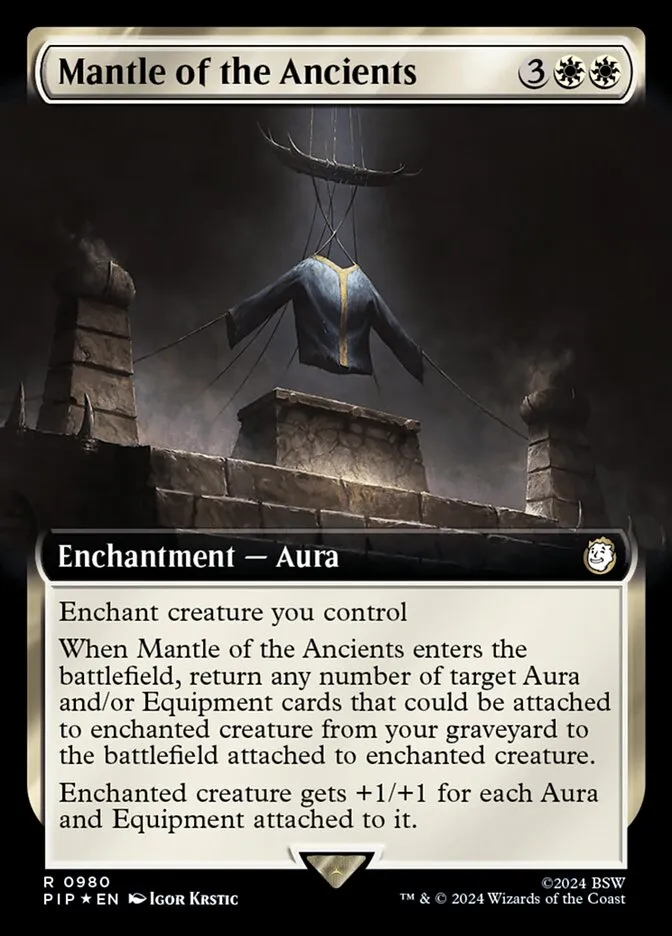 2024 Fallout Mantle of the Ancients #980 rare card image