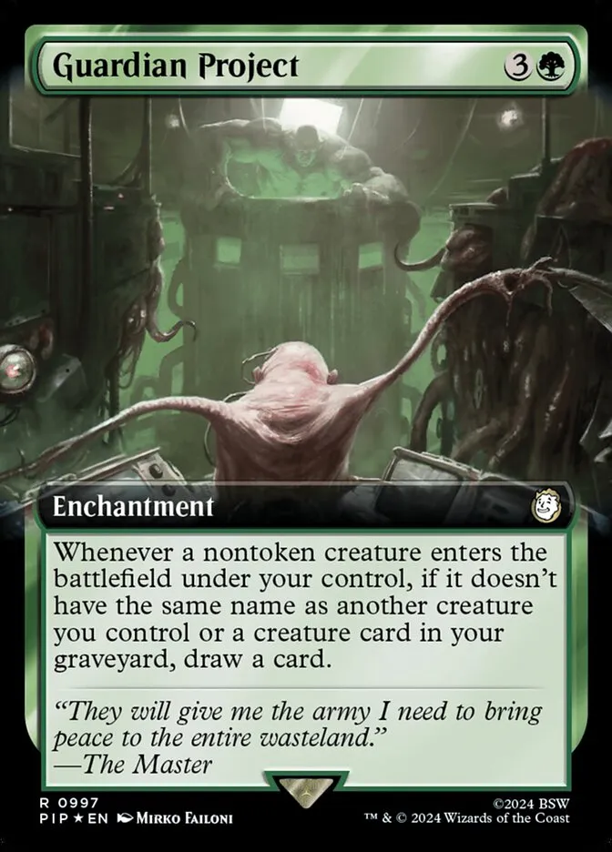 2024 Fallout Guardian Project #997 rare card image