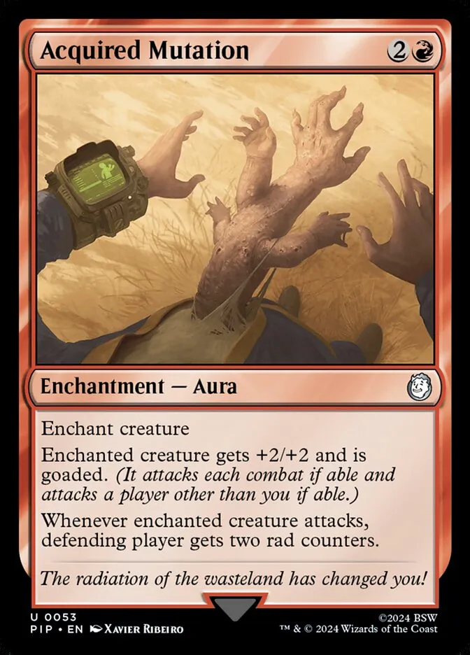 2024 Fallout Acquired Mutation uncommon #53 uncommon card image