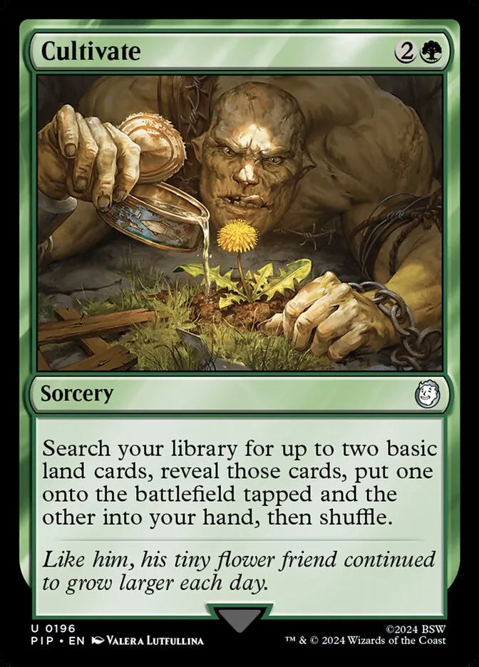 2024 Fallout Cultivate uncommon #196 uncommon card image