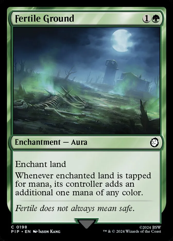 2024 Fallout Fertile Ground common #198 common card image