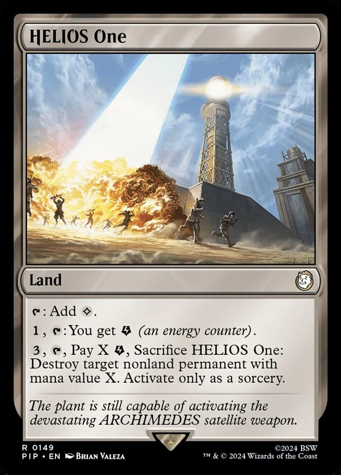 2024 Fallout HELIOS One rare #149 rare card image