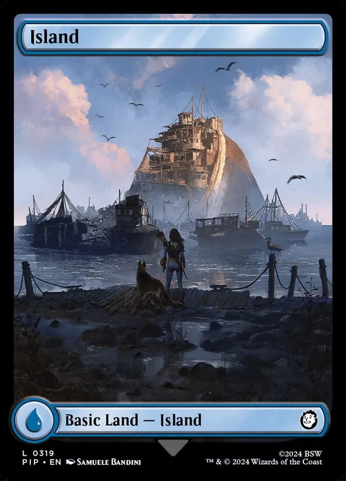 2024 Fallout Island common #319 common card image