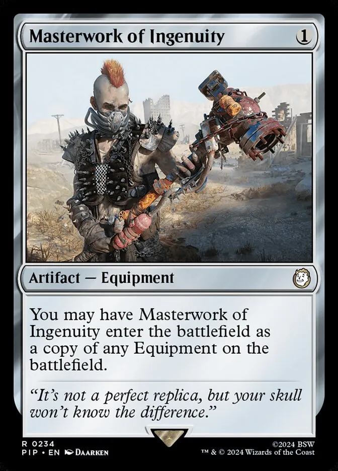 2024 Fallout Masterwork of Ingenuity #234 rare card image